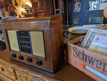 Load image into Gallery viewer, Vintage Wooden Valve Radio - Bush AC11