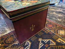Load image into Gallery viewer, Antique Deed Box - Folk Painted