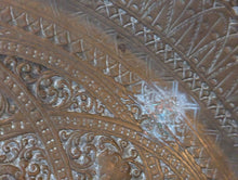 Load image into Gallery viewer, Vintage SriLankan Embossed Brass Charger / Tray