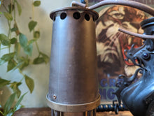Load image into Gallery viewer, Antique ECCLES Type 6 Brass Miners Safety Lamp