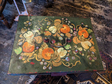 Load image into Gallery viewer, Antique Deed Box - Folk Painted