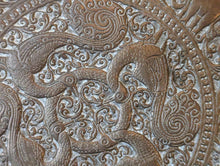 Load image into Gallery viewer, Vintage SriLankan Embossed Brass Charger / Tray