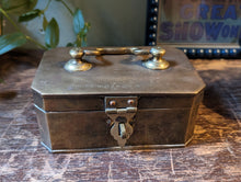 Load image into Gallery viewer, Antique Indian Kerala Brass Betel Nut Pandan Box