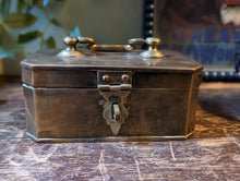 Load image into Gallery viewer, Antique Indian Kerala Brass Betel Nut Pandan Box
