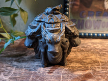 Load image into Gallery viewer, Bronze Niu Ox Zodiak Censer Incense Burner