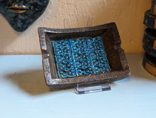 Load image into Gallery viewer, 1960'2 Bitossi Italian Blue Ashtray