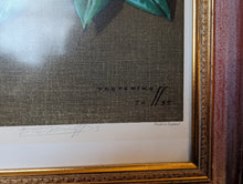 Load image into Gallery viewer, 1970's Tretchikoff "Magnolia" Print in Wood Frame - 71x78cm