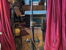Load image into Gallery viewer, Victorian Wrought Iron Standard Lamp Converted to Electric