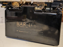 Load image into Gallery viewer, Barlock Model 17 1920's Typewriter