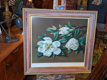 Load image into Gallery viewer, 1970's Tretchikoff "Magnolia" Print in Wood Frame - 71x78cm