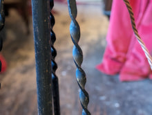 Load image into Gallery viewer, Victorian Wrought Iron Standard Lamp Converted to Electric