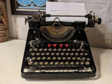 Load image into Gallery viewer, Barlock Model 17 1920's Typewriter
