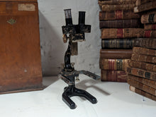 Load image into Gallery viewer, 1950's Stereoscopic Disecting Microscope