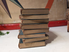 Load image into Gallery viewer, The Works of Sir Walter Scott - 8 Leather Bound Volumes - 1899 - Antique Leather Bound Books