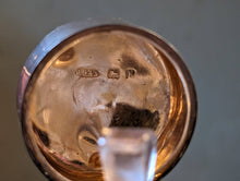 Load image into Gallery viewer, Antique Victorian Solid Silver Cut Glass Large Perfume Bottle