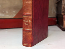 Load image into Gallery viewer, Summer of the Red Wolf - Morris L. West - 1972 - Rebound in Red Leather