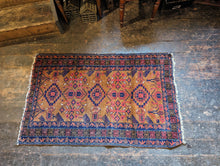 Load image into Gallery viewer, 4&#39;10&quot;x3&#39; Antique Afghan Hand Knotted Wool Baluch Rug - 148cm x 92cm
