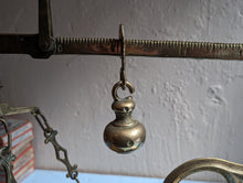 Load image into Gallery viewer, Antique Italian Brass Apothecary Scales
