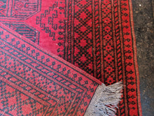 Load image into Gallery viewer, 5'4"x3'3" Vintage Afghan Ersari Hand Knotted Wool Rug - 162 x 98cm