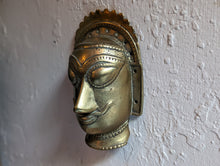 Load image into Gallery viewer, Antique Indian Maharashtra Brass Shiva Mask