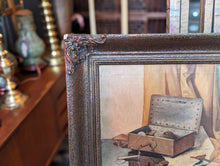 Load image into Gallery viewer, 1940's Scandinavian Still Life Oil Painting in Gilt Frame - 56 x 54cm