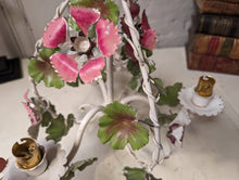 Load image into Gallery viewer, 1960's Italian Tole Ware Hanging Chandelier Pendant Light