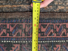 Load image into Gallery viewer, 4'3" x 2'8" Antique Nomadic Timuri Baluch Wool Rug - 130 x 86cm