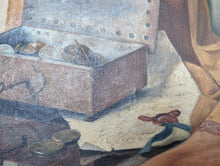 Load image into Gallery viewer, 1940's Scandinavian Still Life Oil Painting in Gilt Frame - 56 x 54cm