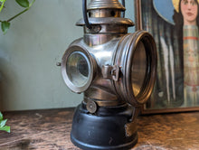 Load image into Gallery viewer, Antique "King of the Road" Car Oil Lamp