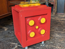 Load image into Gallery viewer, Vintage Lego Block Side Table