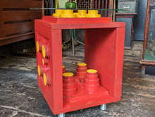 Load image into Gallery viewer, Vintage Lego Block Side Table
