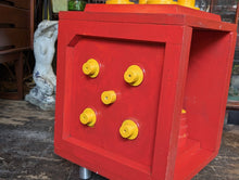 Load image into Gallery viewer, Vintage Lego Block Side Table