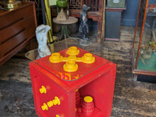 Load image into Gallery viewer, Vintage Lego Block Side Table