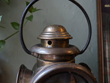 Load image into Gallery viewer, Antique "King of the Road" Car Oil Lamp