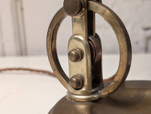 Load image into Gallery viewer, 1920's Brass Bankers Desk Lamp