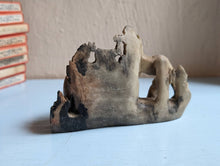 Load image into Gallery viewer, Vintage Chinese Soapstone Weasel Brush Pot