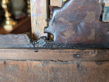 Load image into Gallery viewer, 19th.C Antique Swiss Black Forest Carved Wall Mirror