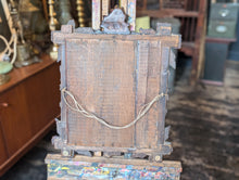 Load image into Gallery viewer, 19th.C Antique Swiss Black Forest Carved Wall Mirror