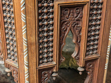 Load image into Gallery viewer, Early 20th.C Arabic Mother of Pearl Inlaid Hexagonal Islamic Tea Table