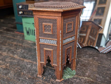 Load image into Gallery viewer, Early 20th.C Arabic Mother of Pearl Inlaid Hexagonal Islamic Tea Table