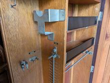 Load image into Gallery viewer, 1920's Art Deco Compactum Gentlemans Wardrobe