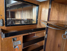 Load image into Gallery viewer, 1920's Art Deco Compactum Gentlemans Wardrobe