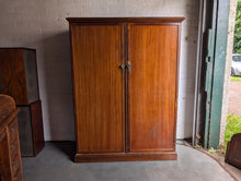 Load image into Gallery viewer, 1920's Art Deco Compactum Gentlemans Wardrobe