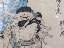 Load image into Gallery viewer, Original Ukiyo-e Japanese Woodblock Print - Utagawa Kunisada