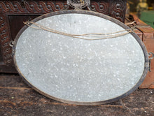 Load image into Gallery viewer, 1920's Arts and Crafts Metal Frame Mirror