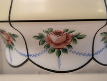 Load image into Gallery viewer, Early 20th.C Painted Opaline Pendant Ceiling Light