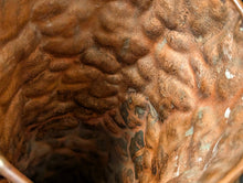 Load image into Gallery viewer, Large Arts & Crafts Hammered Copper Vase