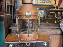 Load image into Gallery viewer, Antique Meteorite Ships Lantern - Not Under Command