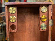 Load image into Gallery viewer, Antique 19th.C Brass Laboratory Microscope With Slides and Attachment's