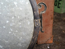 Load image into Gallery viewer, 1920's Arts and Crafts Metal Frame Mirror